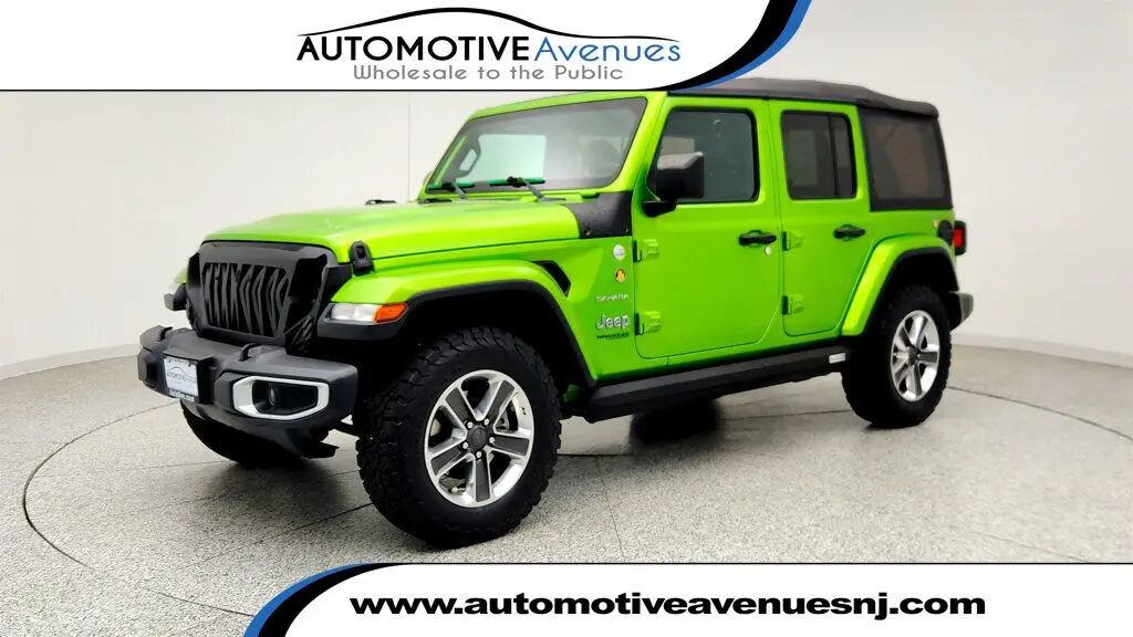 2019 Jeep Wrangler Unlimited Sahara Altitude — photo 1 of 13