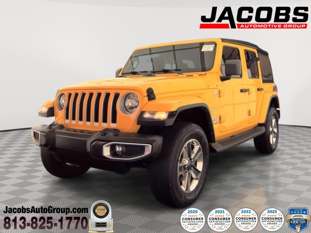 2021 Jeep Wrangler Unlimited Sahara — photo 1 of 13