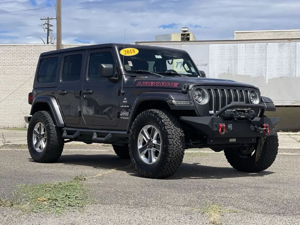 2018 Jeep Wrangler Unlimited Sahara — photo 1 of 13