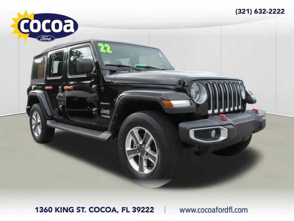 2022 Jeep Wrangler Unlimited Sahara — photo 1 of 13