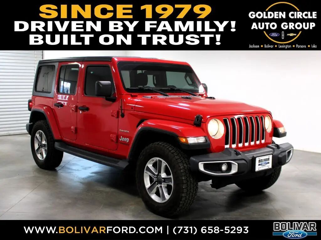 2021 Jeep Wrangler Unlimited Sahara — photo 1 of 13