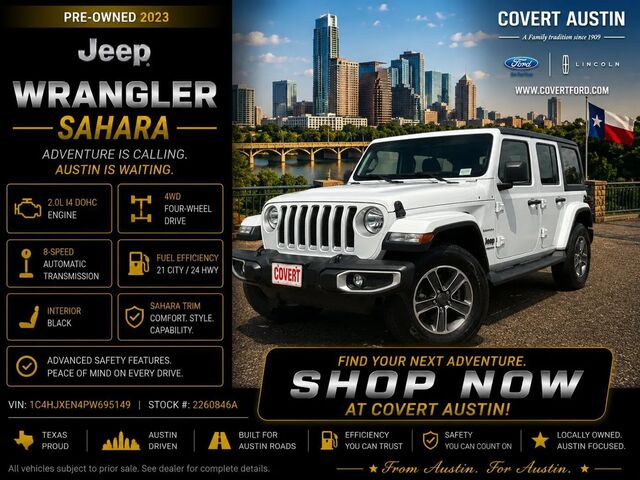 2023 Jeep Wrangler Sahara