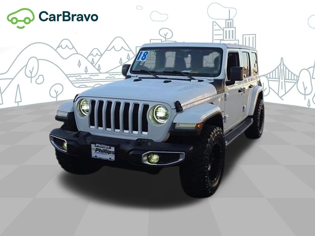 2018 Jeep Wrangler Unlimited Sahara 4x4 — photo 1 of 7