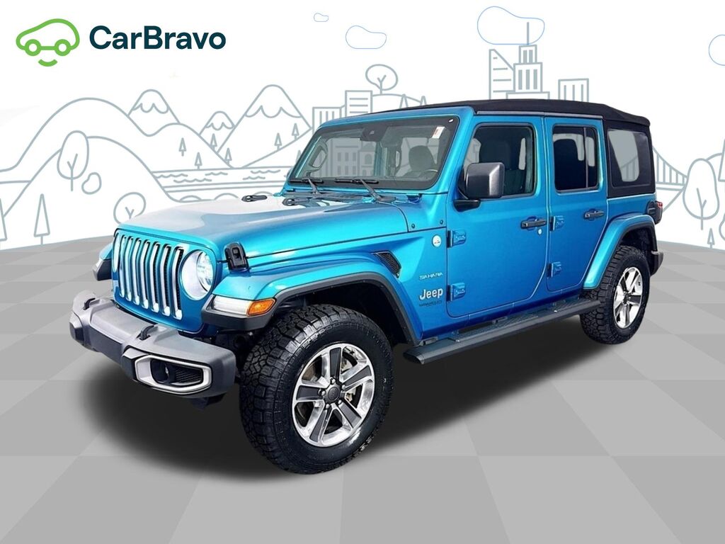2020 Jeep Wrangler Unlimited Sahara — photo 1 of 7
