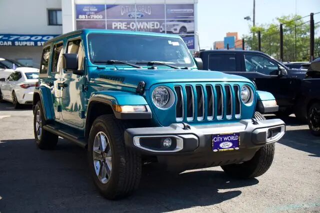 2020 Jeep Wrangler Unlimited Sahara — photo 1 of 13