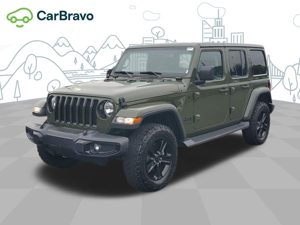 2021 Jeep Wrangler Sahara Altitude 4x4 — photo 1 of 7