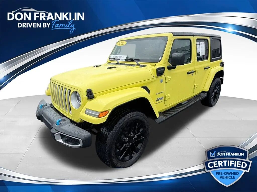 2023 Jeep Wrangler Sahara 4xe — photo 1 of 13