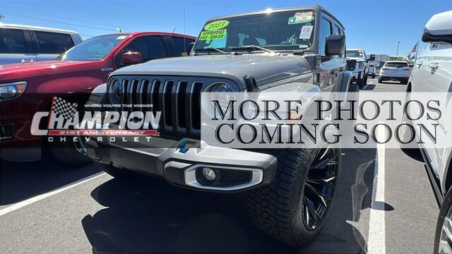 2023 Jeep Wrangler Sahara 4xe