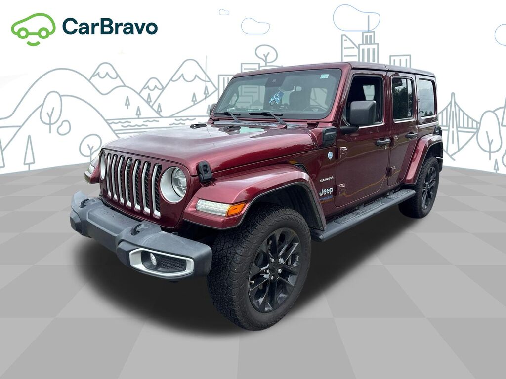 2021 Jeep Wrangler 4xe Unlimited Sahara 4x4 — photo 1 of 6
