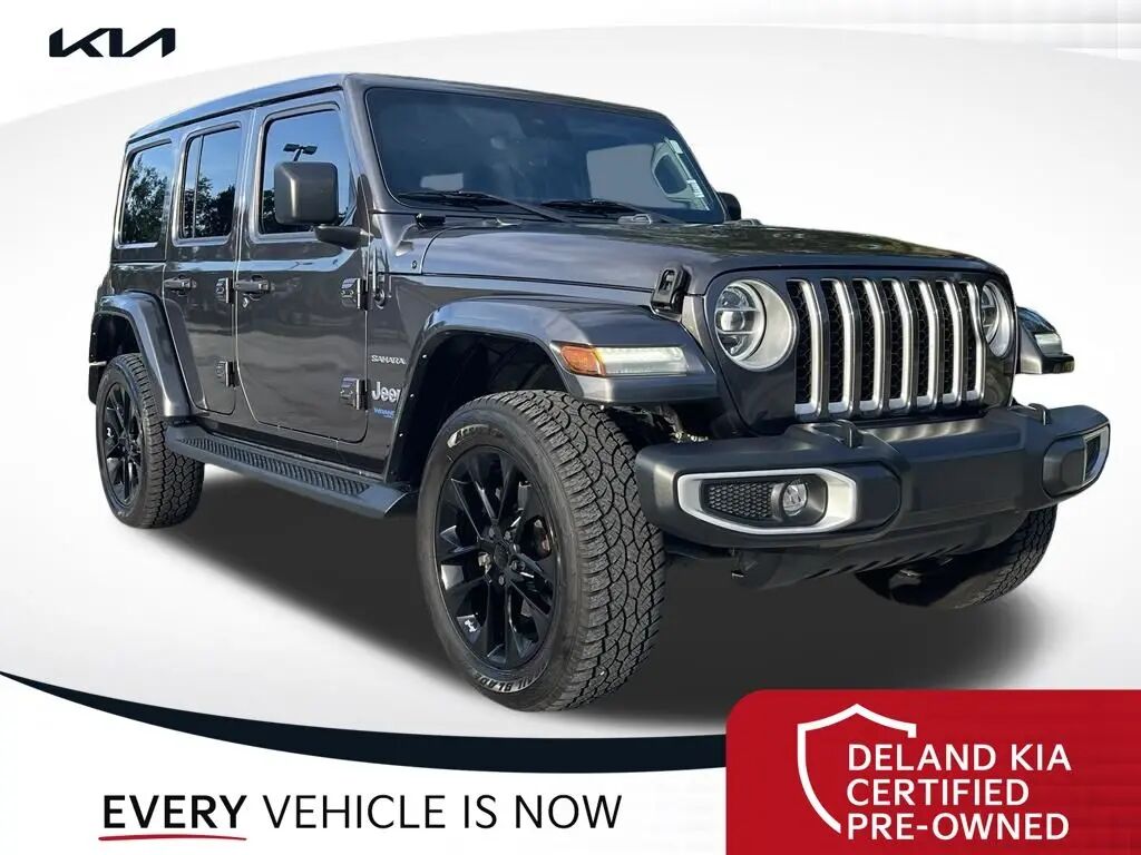 2021 Jeep Wrangler Unlimited Sahara 4xe — photo 1 of 13