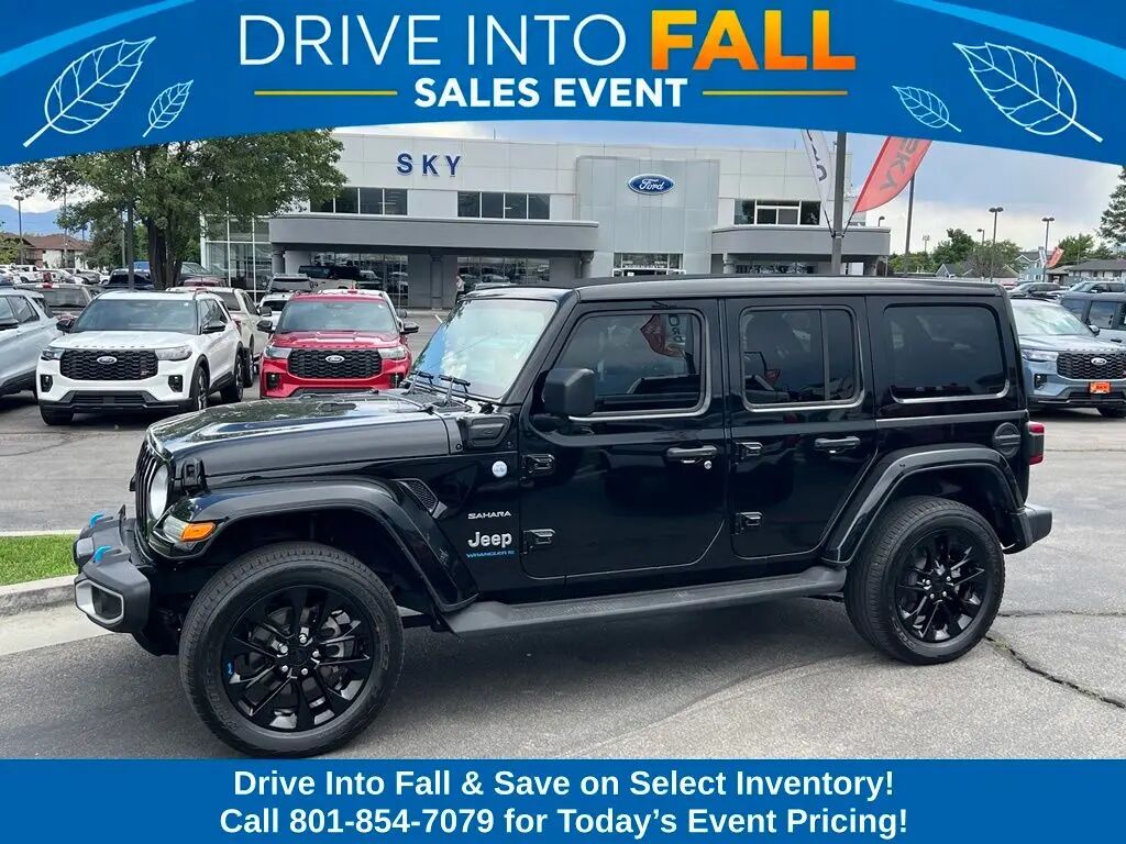 2023 Jeep Wrangler Sahara 4xe — photo 1 of 13