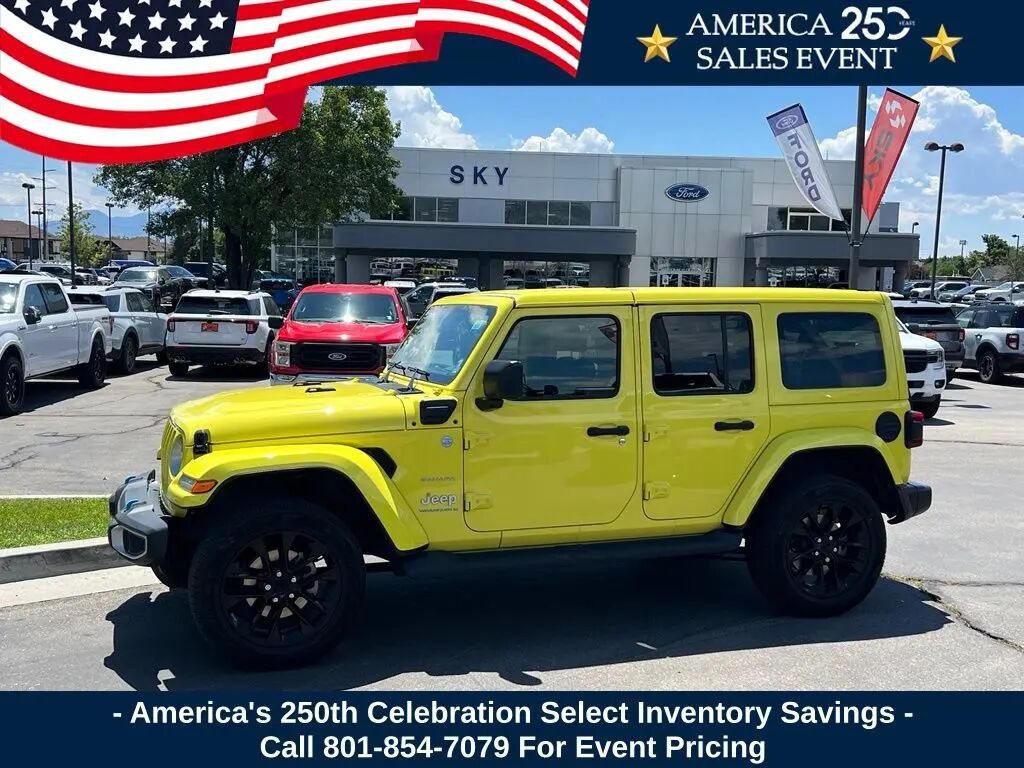 2023 Jeep Wrangler Sahara 4xe — photo 1 of 15