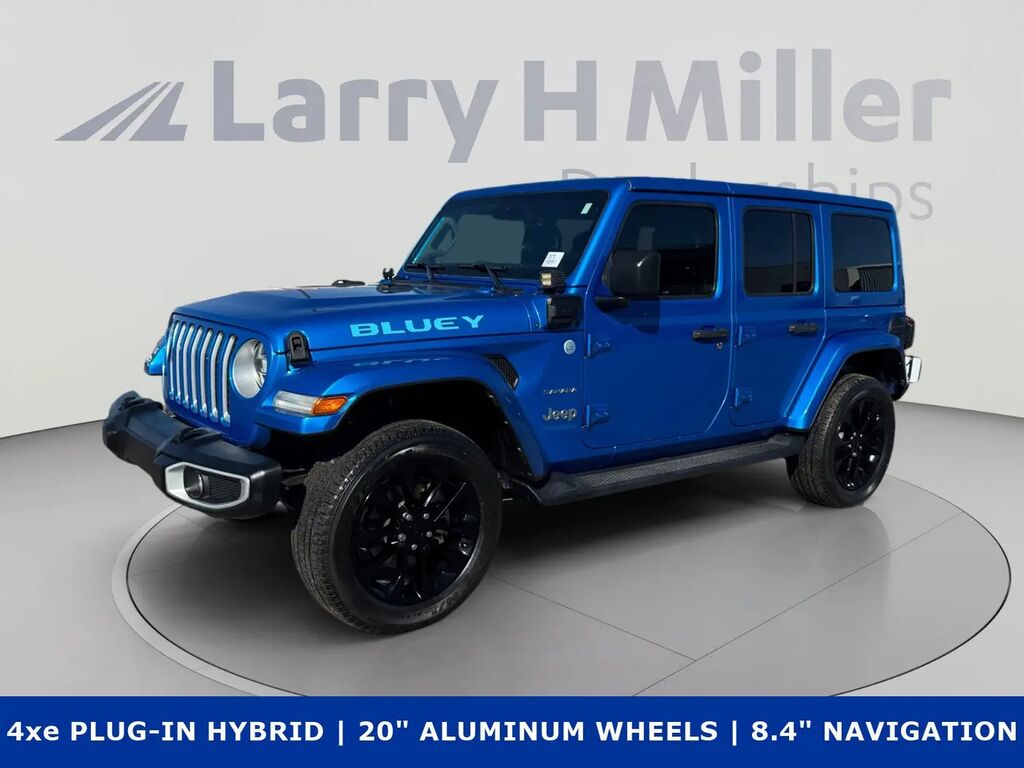 2021 Jeep Wrangler Unlimited Sahara 4xe — photo 1 of 13