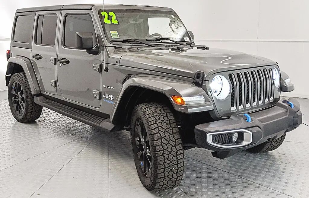 2022 Jeep Wrangler Unlimited Sahara 4xe — photo 1 of 13