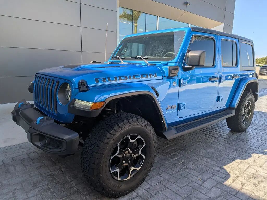 2021 Jeep Wrangler Unlimited Rubicon 4xe — photo 1 of 13