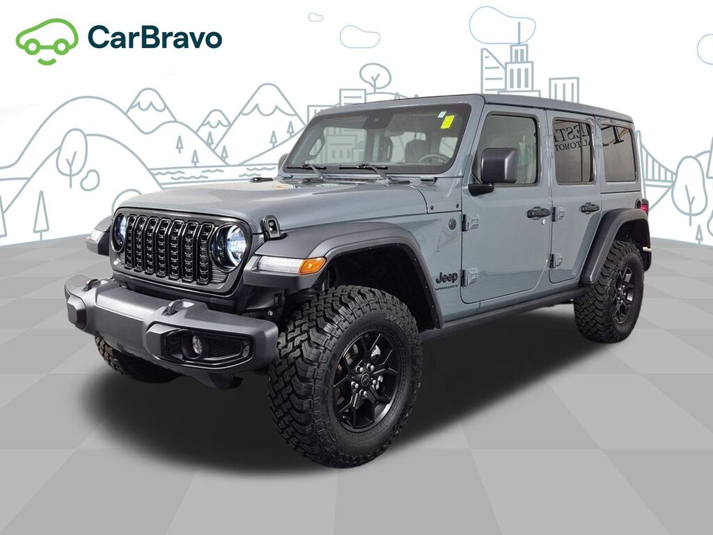 2025 Jeep Wrangler 4-Door Willys 4x4 — photo 1 of 7