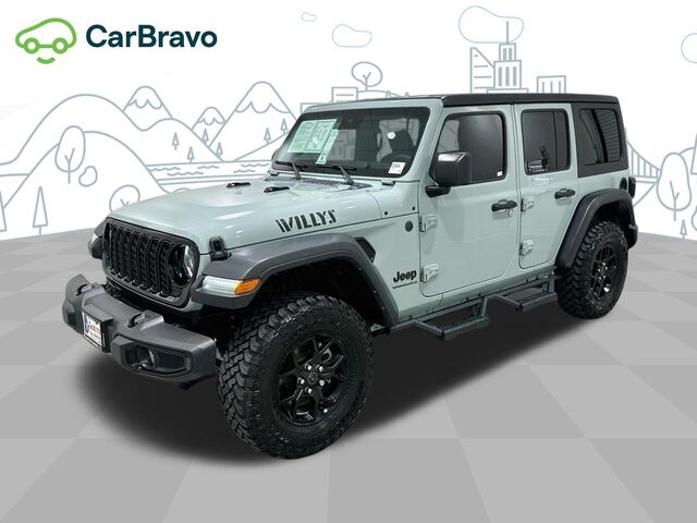 2024 Jeep Wrangler 4-Door Willys 4x4