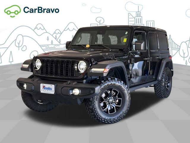 2025 Jeep Wrangler 4-Door Willys 4x4