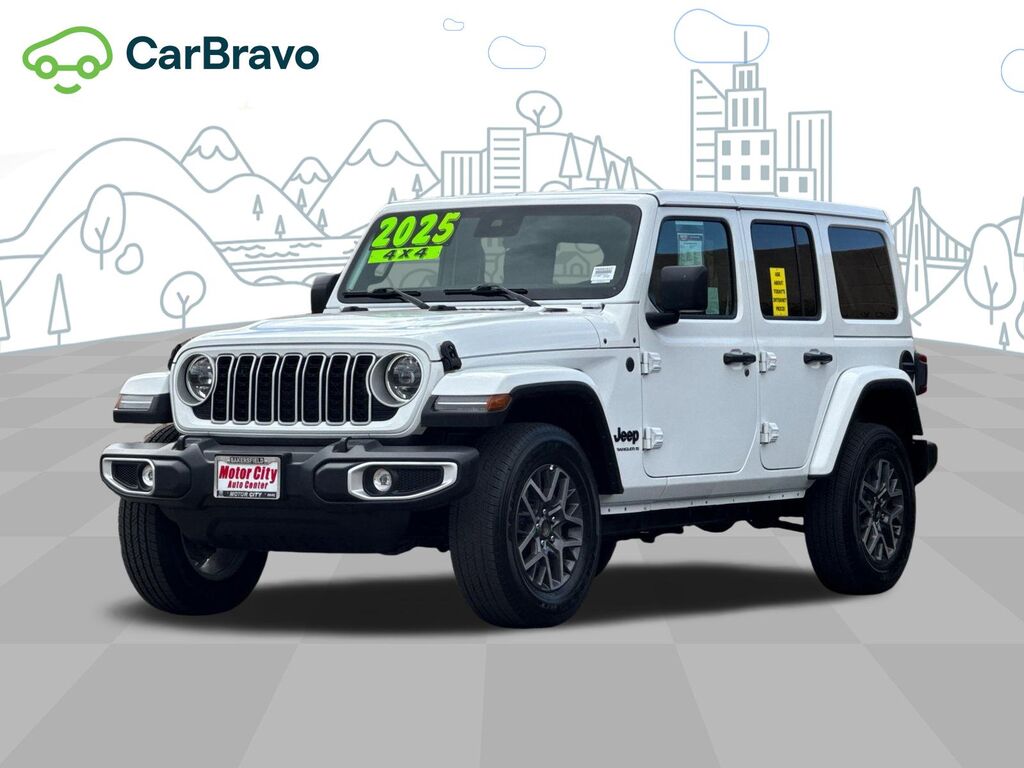 2025 Jeep Wrangler 4-Door Sahara 4x4 — photo 1 of 7
