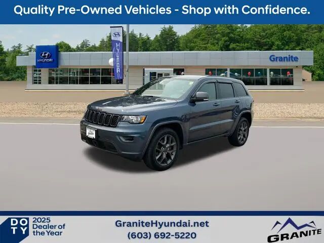 2021 Jeep Grand Cherokee 80th Anniversary Edition