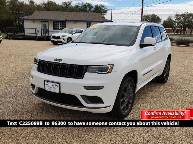 2020 Jeep Grand Cherokee Overland