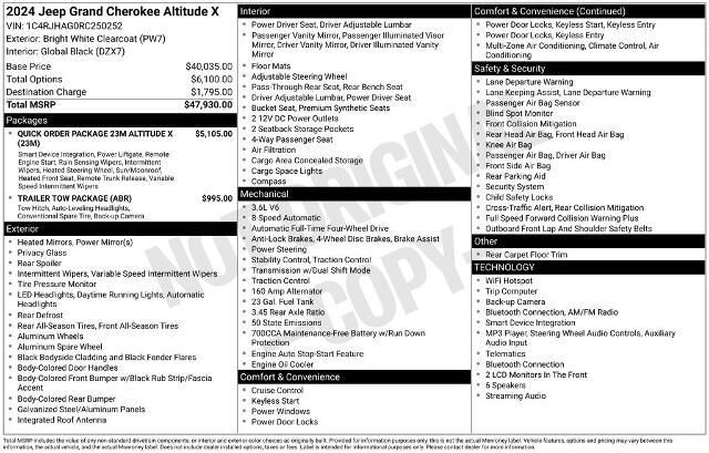 2024 Jeep Grand Cherokee Laredo