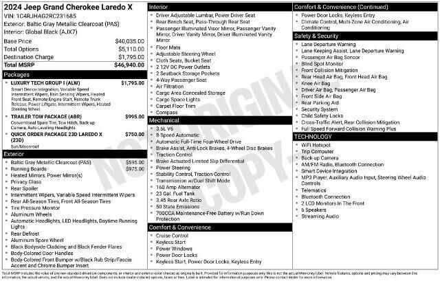 2024 Jeep Grand Cherokee Laredo