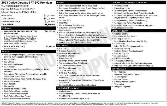 2023 Dodge Durango SRT 392