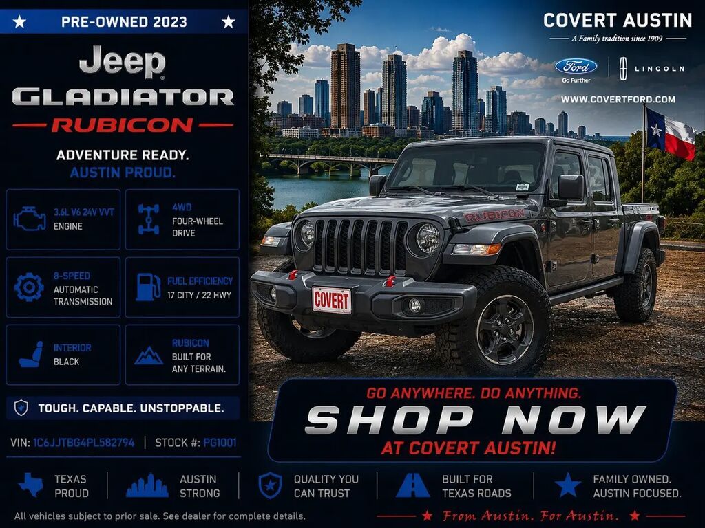 2023 Jeep Gladiator Rubicon — photo 1 of 13