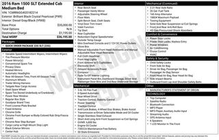 2016 Ram 1500 SLT