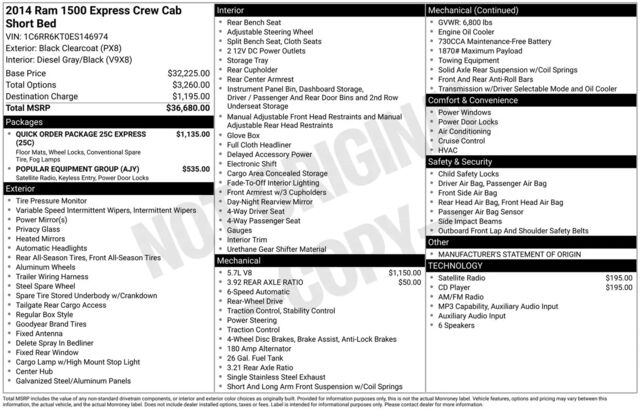 2014 Ram 1500 Express