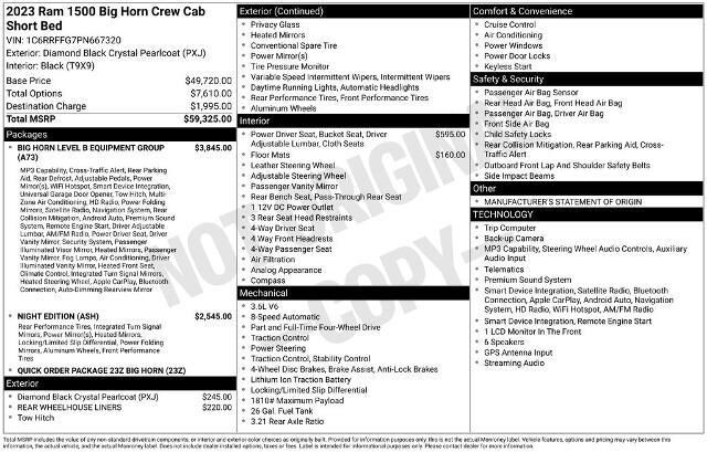2023 Ram 1500 Big Horn