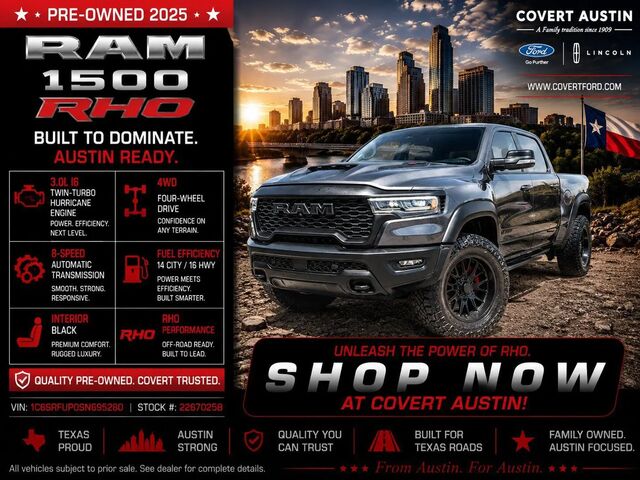 2025 Ram 1500 RHO