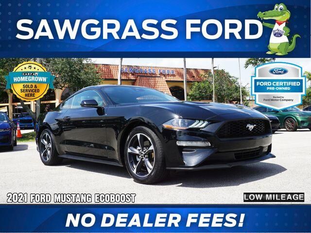 2021 Ford Mustang EcoBoost — photo 1 of 11