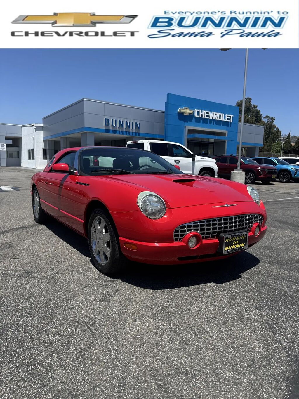 2002 Ford Thunderbird Deluxe — photo 1 of 13