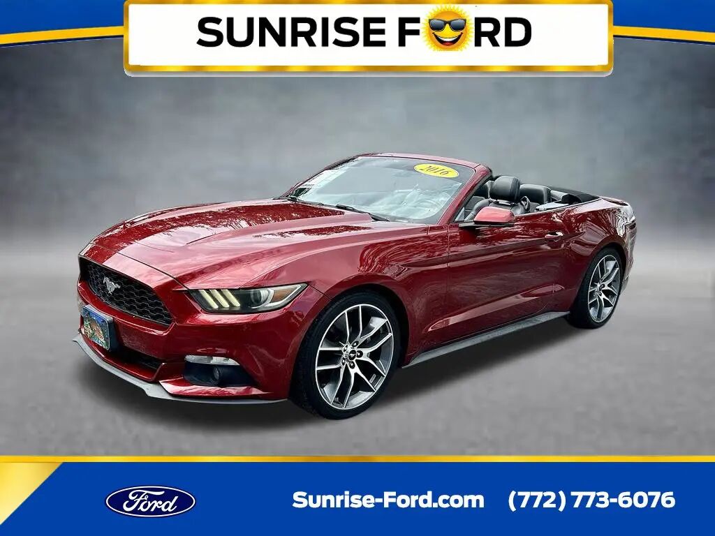 2016 Ford Mustang EcoBoost Premium — photo 1 of 13