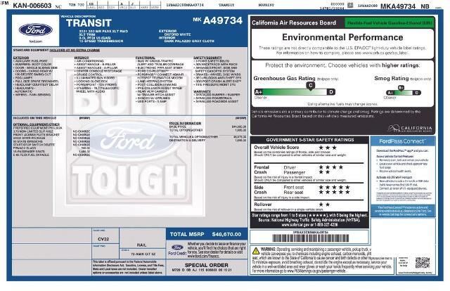 2021 Ford Transit 350 XL