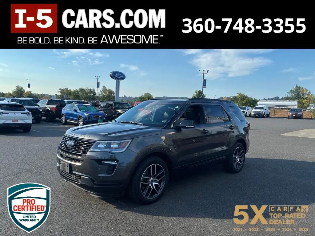 2018 Ford Explorer Sport — photo 1 of 7