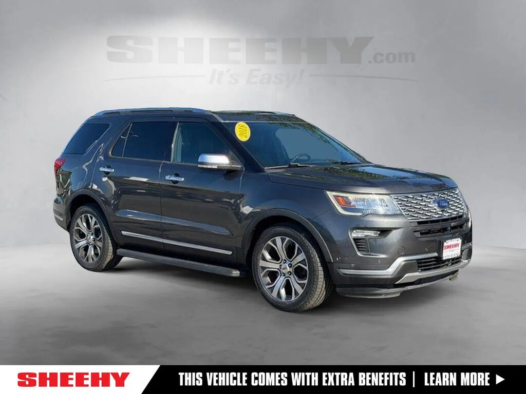 2018 Ford Explorer Platinum — photo 1 of 10