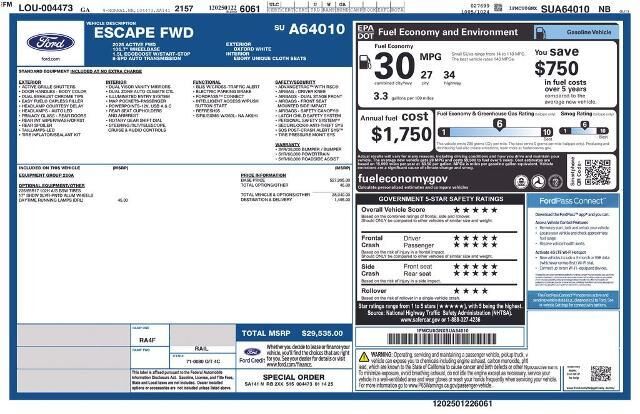 2025 Ford Escape Active