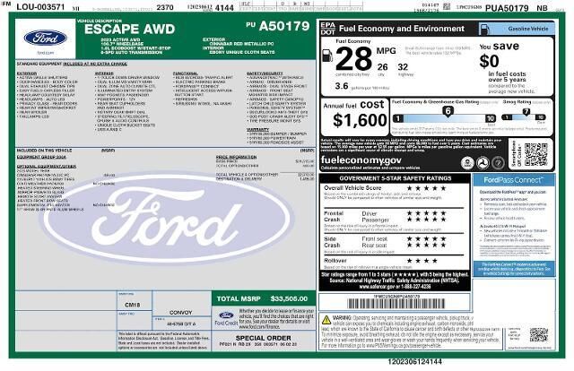 2023 Ford Escape Active