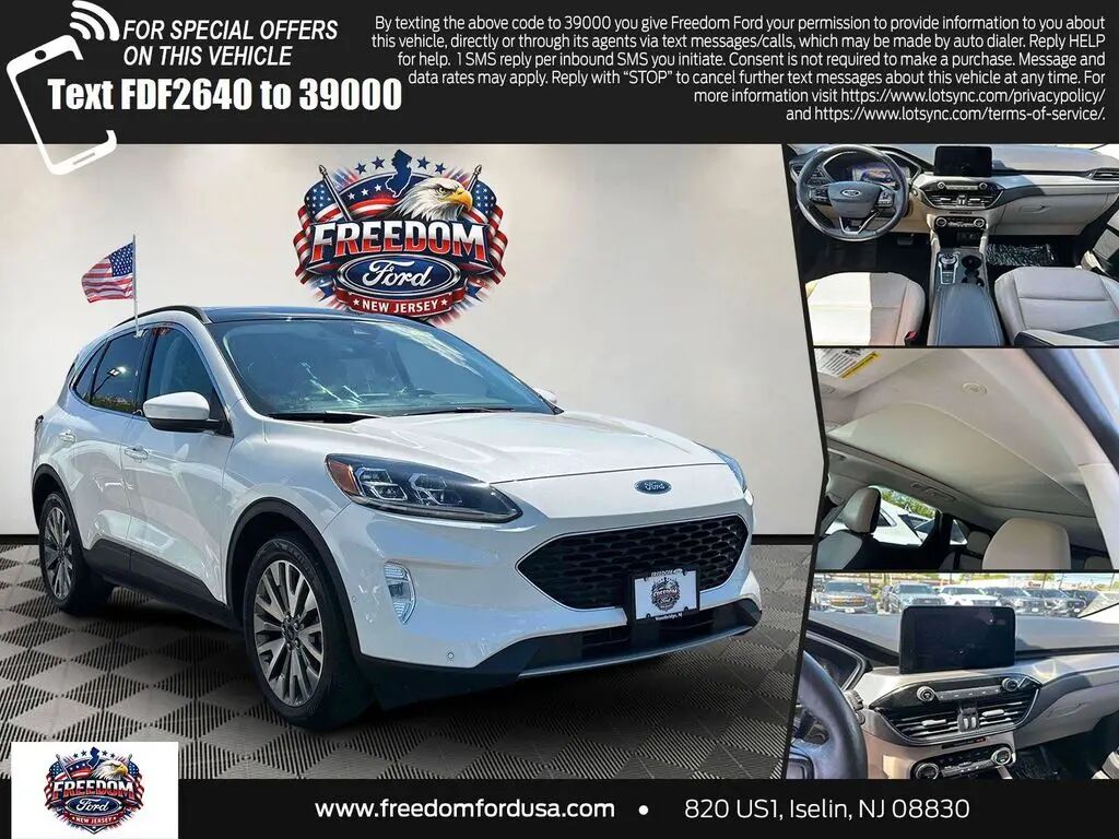 2021 Ford Escape Titanium — photo 1 of 13