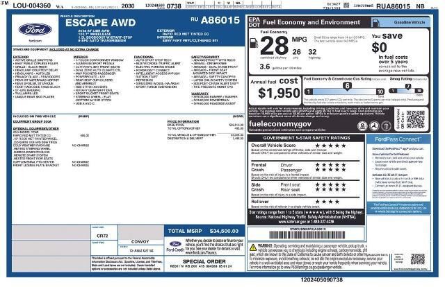 2024 Ford Escape ST-Line