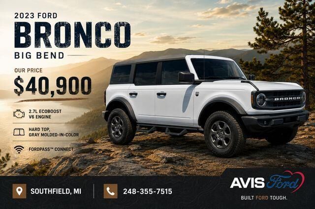 2023 Ford Bronco Big Bend