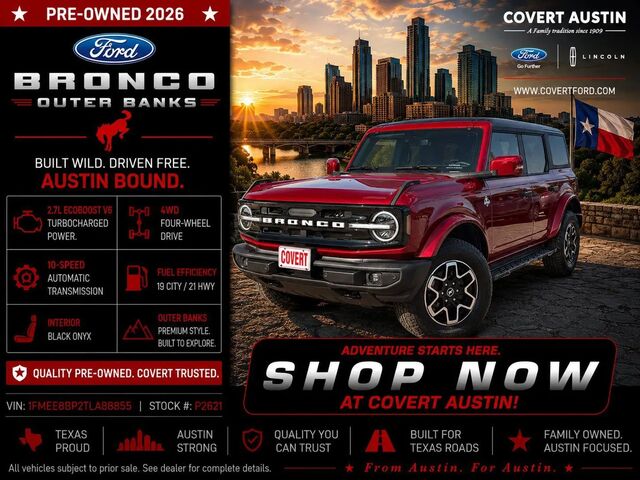 2026 Ford Bronco Outer Banks