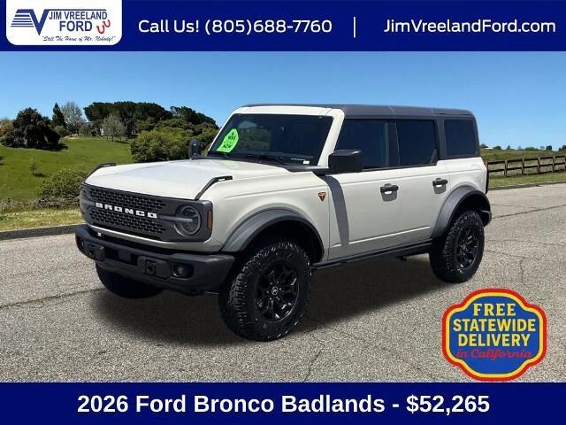 2026 Ford Bronco Badlands