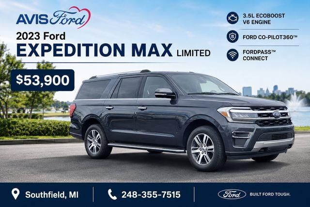 2023 Ford Expedition MAX Limited — photo 1 of 13