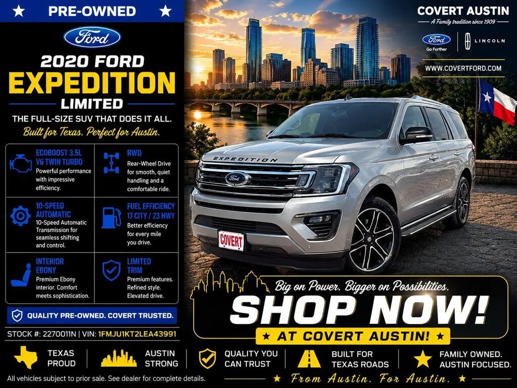 2020 Ford Expedition Limited — photo 1 of 18