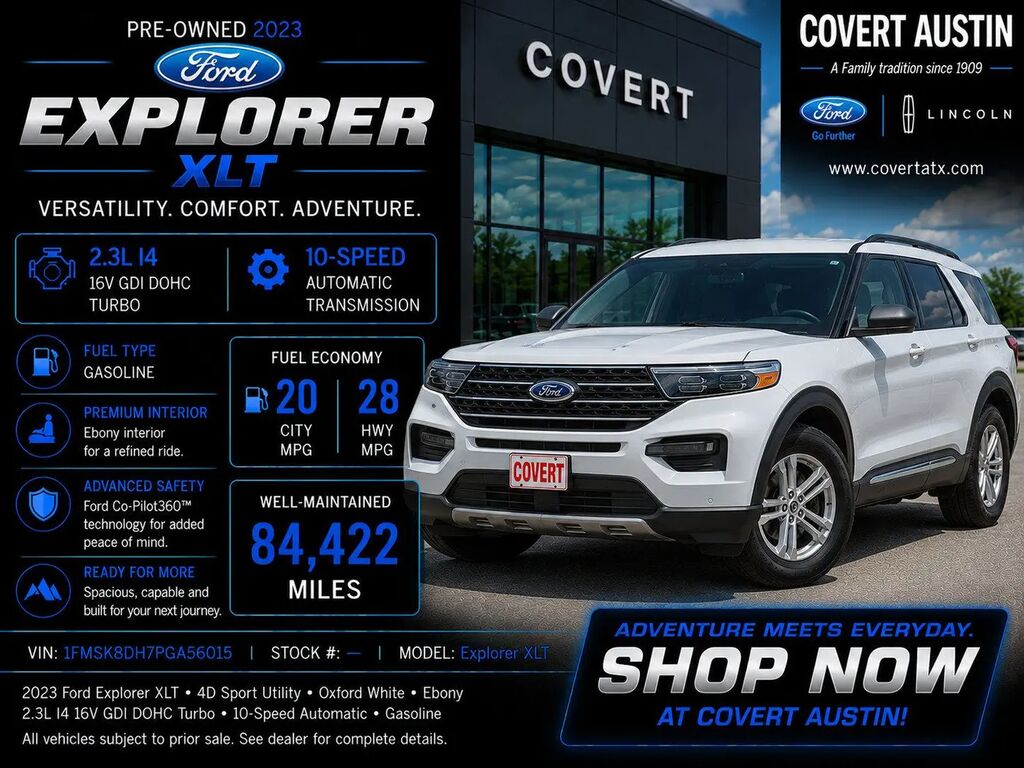 2023 Ford Explorer XLT — photo 1 of 13