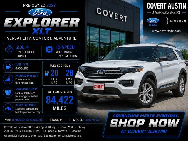 2023 Ford Explorer XLT